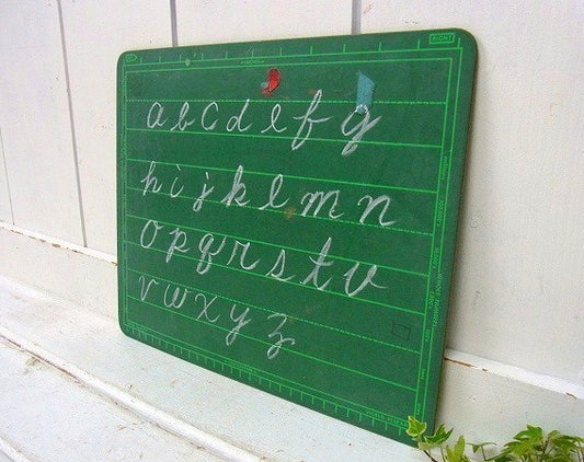 数字&ライン入り・ヴィンテージ・黒板/ブラックボード USA