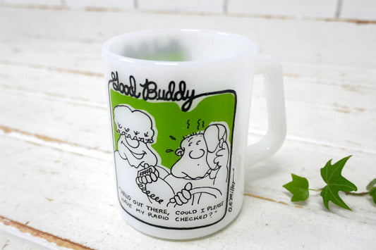 FEDERAL フェデラル 1970s Good Buddy グッドバディ コミック マグカップ グリーン 食器 ヴィンテージ USA