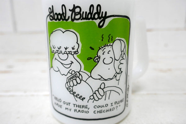 FEDERAL フェデラル 1970s Good Buddy グッドバディ コミック マグカップ グリーン 食器 ヴィンテージ USA
