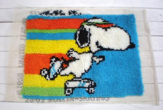 USA スヌーピー・ヴィンテージ・フックドラグ