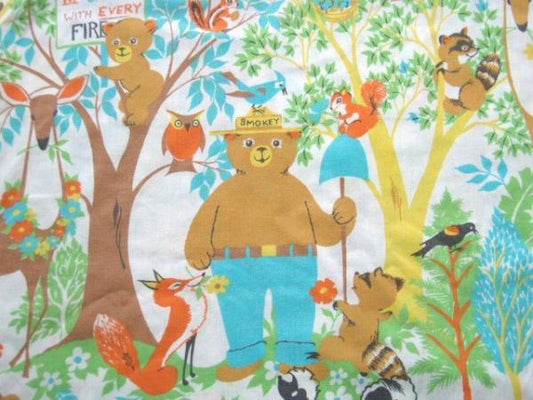 USA スモーキーベア・ユーズドシーツ(1/2)