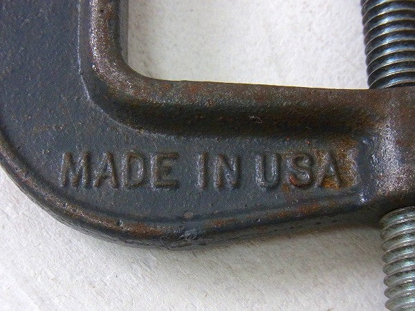 【CRAFTSMAN】シアーズ・クラフトマン・ヴィンテージ・シャコ万力/C型クランプ USA