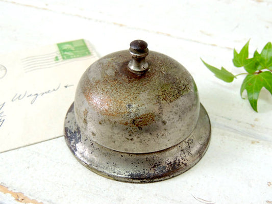 【シルバートーン】ヴィンテージ・呼び鈴・コールベル・卓上ベル・USA・メタル製・店舗レジ・シカゴ