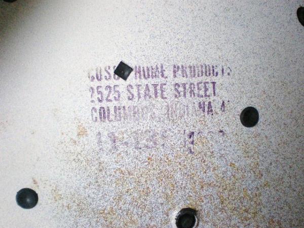 USA コスコ COSCO・ステップスツール ホワイト 脚立 アメリカンビンテージ 店舗什器