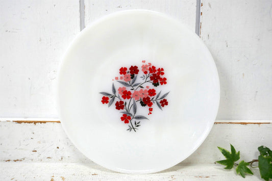 ファイヤーキング 花柄 プリムローズ 60's ヴィンテージ ディナープレート 大皿 食器 USA