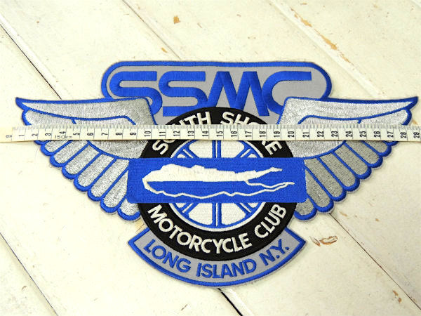 【SSMC・NY】バイカークラブ・ヴィンテージ・ワッペン/刺繍ワッペン/USA/バイク