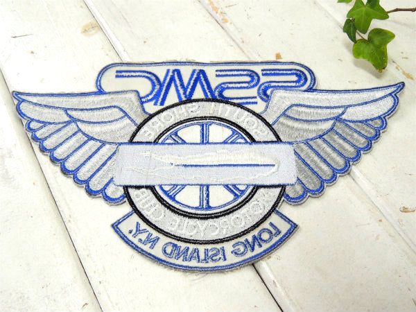 【SSMC・NY】バイカークラブ・ヴィンテージ・ワッペン/刺繍ワッペン/USA/バイク
