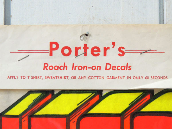 オペル GT Porter's ラッツホール・ホットロッド ビンテージ・アイロンプリントシート