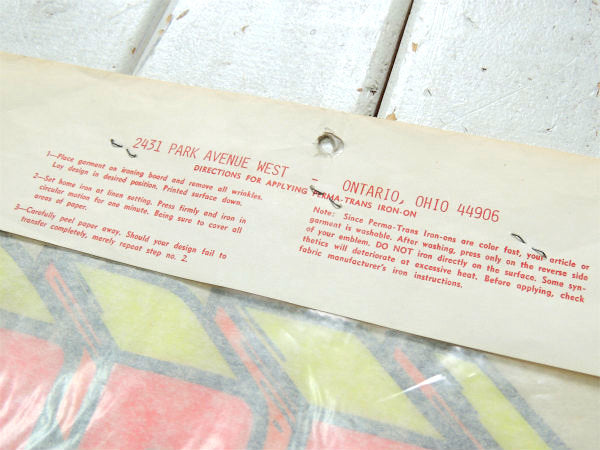 オペル GT Porter's ラッツホール・ホットロッド ビンテージ・アイロンプリントシート