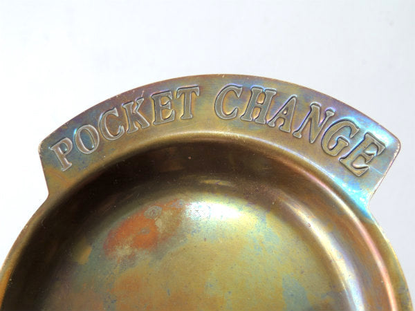 POCKET CHANGE 真鍮製 ヴィンテージ ポケットチェンジ トレイ マネートレイ