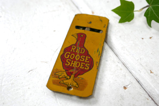 RED GOOSE レッド グース シューズ アドバタイジング ヴィンテージ ホイッスル 笛 USA 靴 アウトドア
