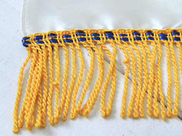 USミリタリー テキサス CAMP BARKELEY TEXAS サテン地 40's ヴィンテージ バナー スカーフ USA