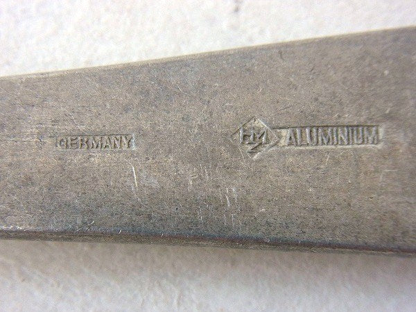 ドイツ製・アルミの大きなアンティーク・スプーン/アルミスプーン/カトラリー
