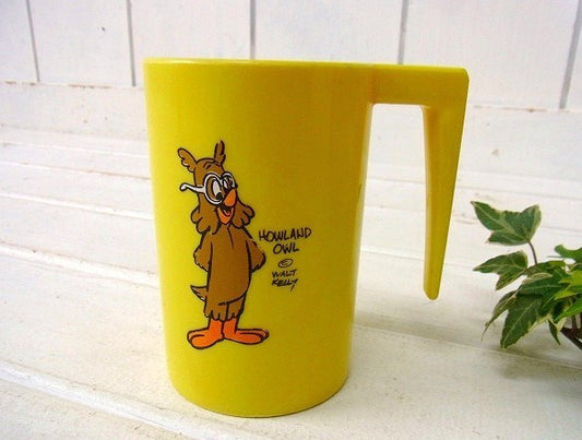 【HOWLAND OWL】ウォルトケリー・ヴィンテージ・プラスティック・マグカップ/コップ USA