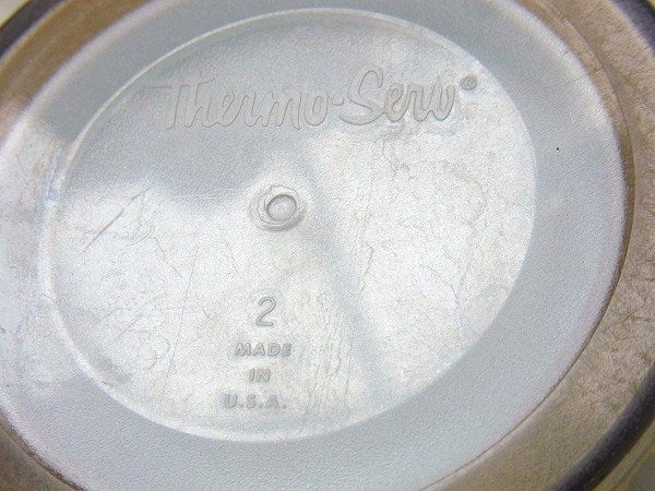 【Thermo Sew】ミシュランマン・ヴィンテージ・プラスティック・マグカップ/コップ USA