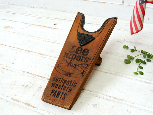 ジーンズメーカー Lee リーライダース アドバタイジング ブーツジャック101z 赤タグ 黒タグ