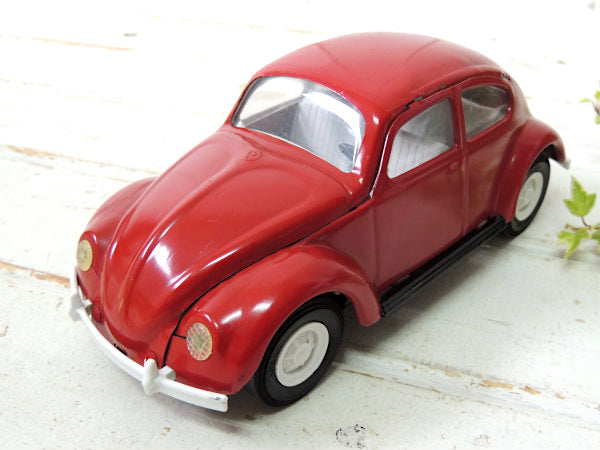 Tonka トンカ 1960's フォルクスワーゲン 空冷ビートル レッドカラー ビンテージ ブリキカー ブリキ自動車
