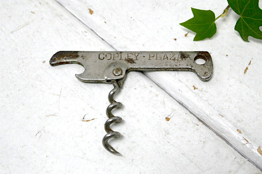 COPLEY PLAZA アドバタイジング・ビンテージ・ワインオープナー 栓抜き キーホルダー US