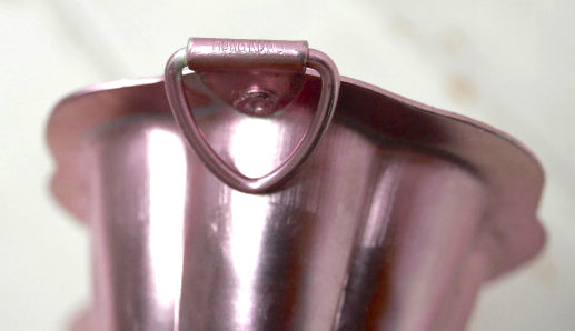 ロブスター ピンク アルミ製 ヴィンテージ モールド 菓子型 ゼリーモールド 壁飾り キッチン雑貨