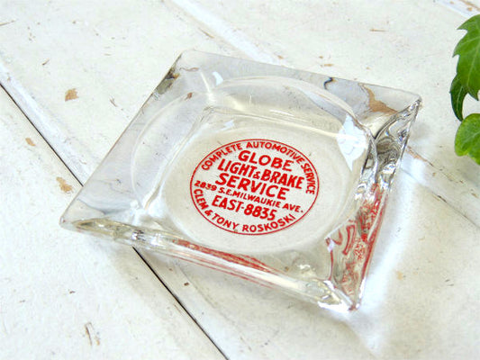 【GLOBE LIGHT&BRAKE】オートパーツ・アドバタイジング・ヴィンテージ・灰皿・オレゴン州