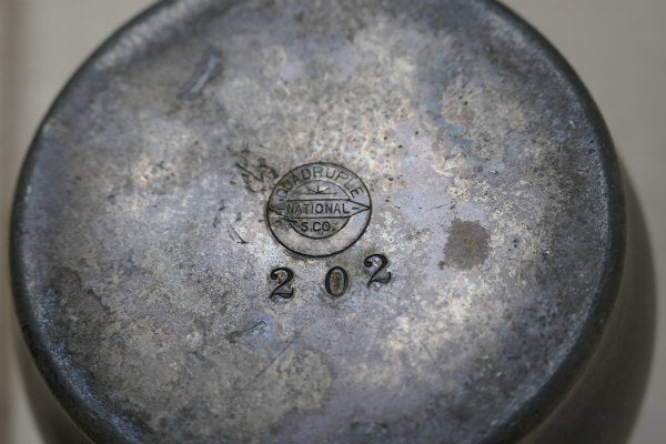 National Silver シルバープレート アンティーク 髭 マスタッシュカップ マグカップ