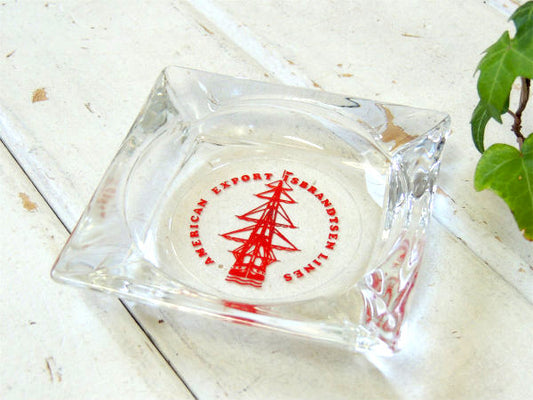 1919~1977年 アメリカン・エクスポート・タンカー・アドバタイジング・ヴィンテージ・灰皿・船 マリン