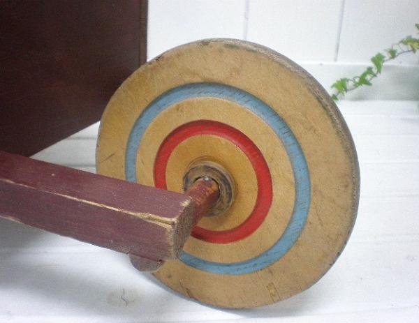 アンティーク 木製・ガーデニング手押し車/一輪車 USA