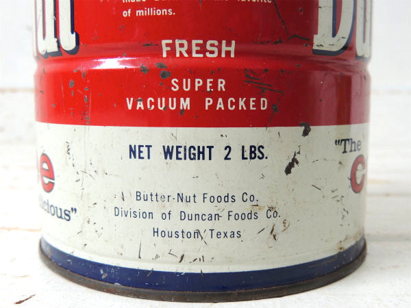 【DRIP・Butter-Nut COFFEE】ブリキ製・ヴィンテージ・コーヒー缶/ガーデニング