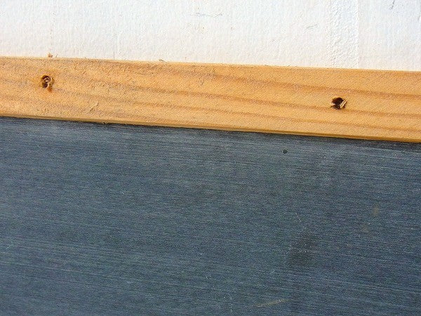 ポルトガル製・小さなヴィンテージ・黒板/ブラックボード(両面)