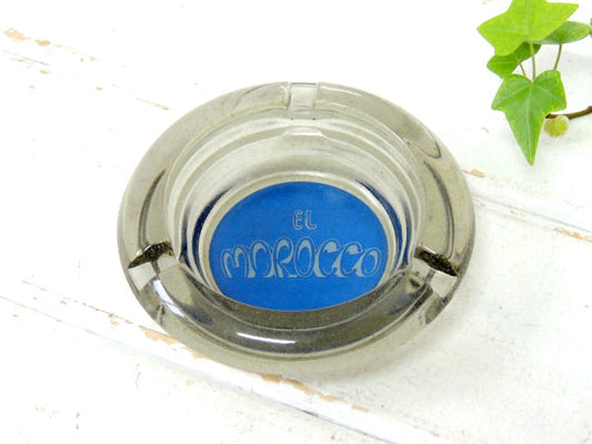 ラスベガス・EL MOROCCO カジノ・ホテル・ガラス製・ヴィンテージ・アドバタイジング・灰皿