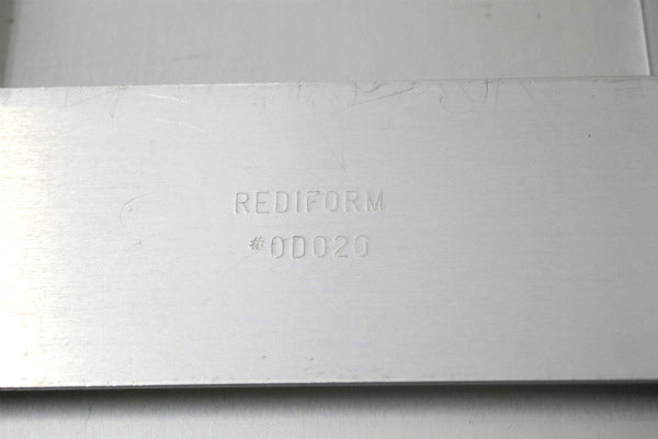 Rediform 書類ケース付き アルミ製 ヴィンテージ バインダー クリップボード オフィス用品