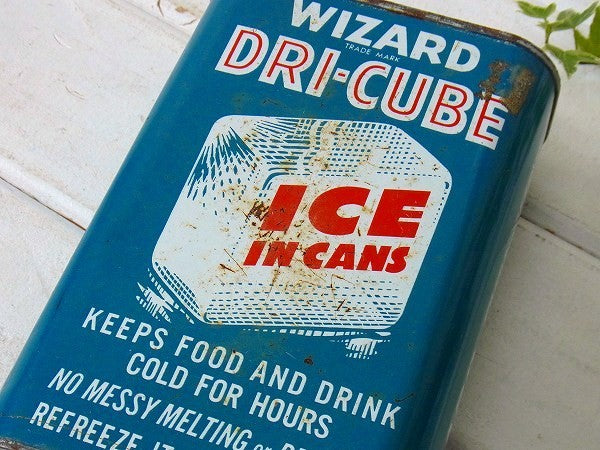 【DRI-CUBE】ICE IN CANS・保冷剤・ヴィンテージ・ティン缶　USA