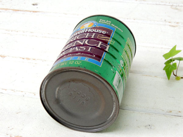 RICH フレンチ ロースト Coffee・ブリキ製・ビンテージ・コーヒー缶・USA