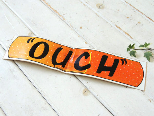 【OUCH・バンドエイド柄】アメリカンビンテージ ヴィンテージ ステッカー デッドストック USA