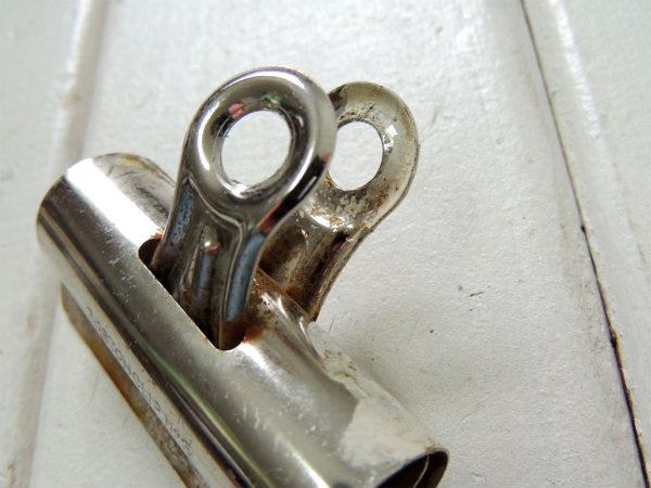 【BOSTON CLIP】 No.3.スチール製・ヴィンテージ・クリップ/ペーパークリップ・USA