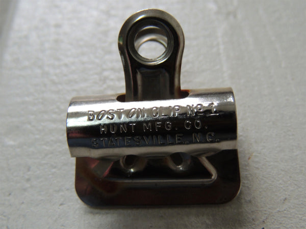 BOSTON CLIP No.1 ボストンクリップ スチール製 ヴィンテージ ペーパークリップ USA