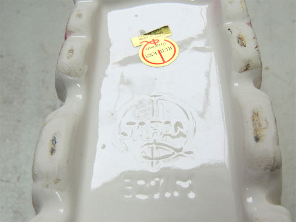 【RUBENS】汽車・オルゴール付き・陶器製・ヴィンテージ・ベビープランター・鉢・プランター・置物