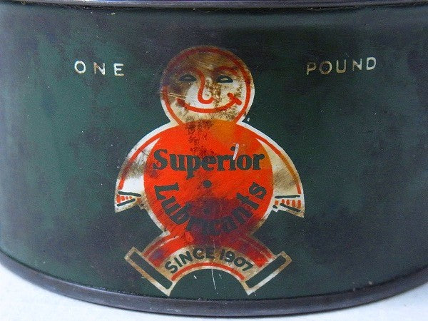 【FAMOUS LUBRICANTS】工業用の潤滑剤・ヴィンテージ・オイル缶/ティン缶 USA