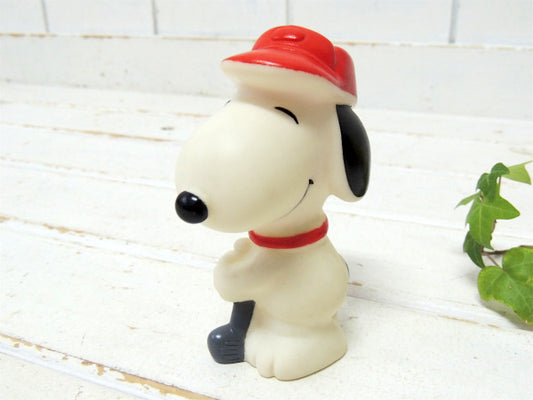 SNOOPY スヌーピー・ゴルフ・1966年・ヴィンテージ・ソフビ人形・TOY・ソフビドール