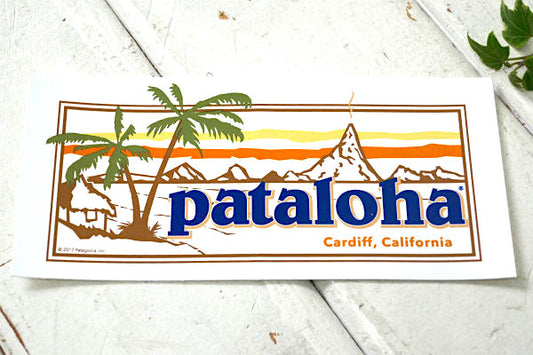 Pataloha パタロハ カーディフ カリフォルニア ステッカー パタゴニア 非売品 US