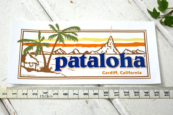 Pataloha パタロハ カーディフ カリフォルニア ステッカー パタゴニア 非売品 US