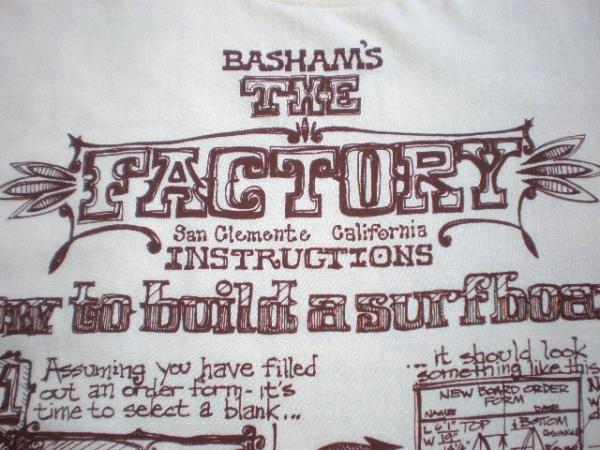 BASHAM’S　バシャムズ・ファクトリー・Tシャツ