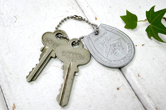 グッドラック 蹄鉄 ラスベガス ホテル&カジノ アドバタイジング ビンテージ キーホルダー US