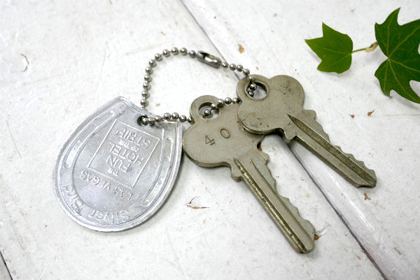 グッドラック 蹄鉄 ラスベガス ホテル&カジノ アドバタイジング ビンテージ キーホルダー US