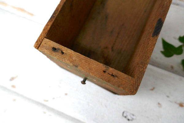 KRAFT BRICK クラフト・ロゴ・木製・アンティーク・チーズボックス 木箱 USA パッケージ