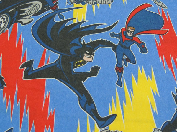 【BATMAN】バットマン&ロビン・アメコミヒーロー・ユーズドシーツ(フラットタイプ) USA