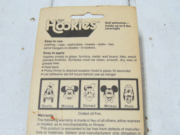 ミッキーマウス US ディズニー・デッドストック・ヴィンテージ・フック 壁掛けフック キャラクター
