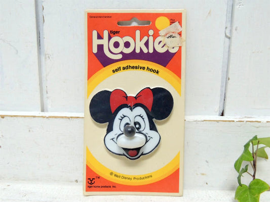 ミニーマウス ディズニー・デッドストック・ヴィンテージ・フック 壁掛けフック USA