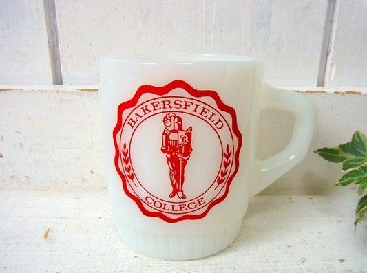 【Fire King】ファイヤーキング・ベーカーズフィールド大学・マグカップ USA