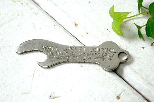 ウォール・ストリート・ジャーナル 新聞・アドバタイジング・ヴィンテージ・栓抜き・キーホルダー・USA